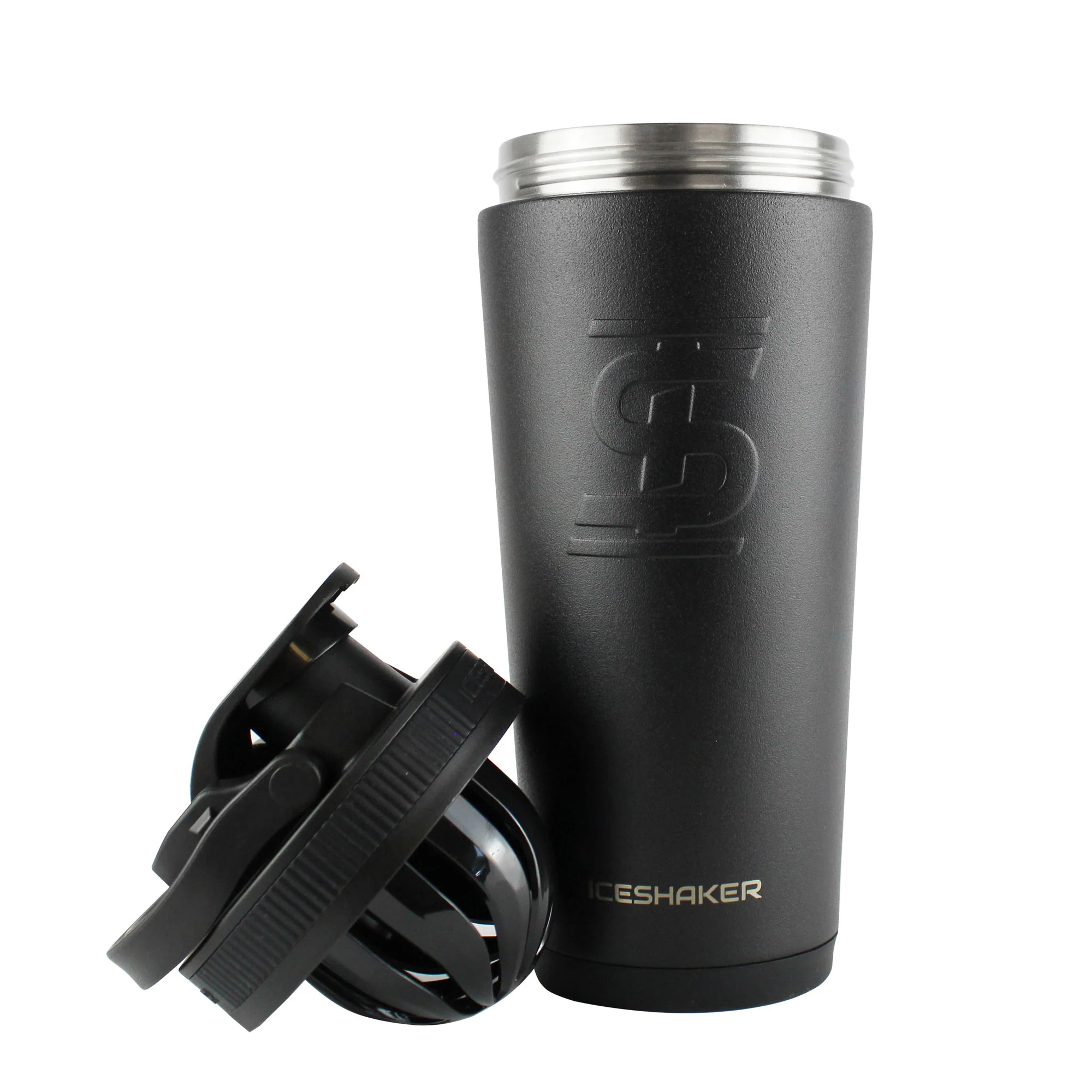 Yoga Six 26oz Ice Shaker - Black - Image 4